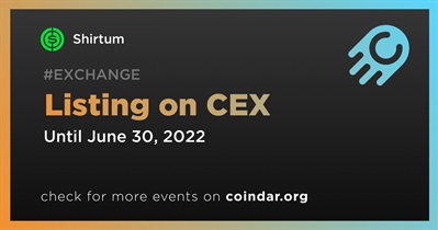 Listing on CEX