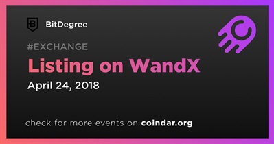 Listing on WandX
