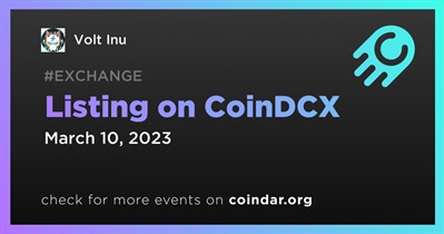 Listing on CoinDCX