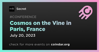 Secret Network to Host “Cosmos on the Vine” Event in Paris on July 20