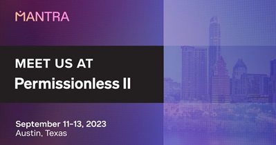 MANTRA to Participate in Permissionless II in Austin