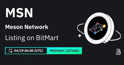 Meson Network to Be Listed on BitMart on April 29th