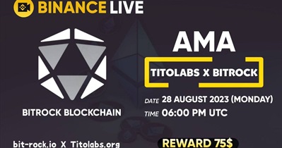 Bitrock to Hold AMA on Binance Live on August 28th