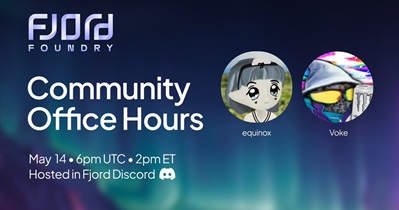 Fjord Foundry to Host Community Call on May 14th