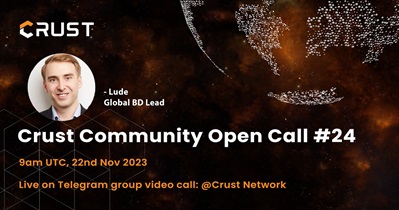 Crust Network to Host Community Call on November 22nd