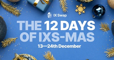IX Swap to Host 12 Days of IXS-Mas Campaign