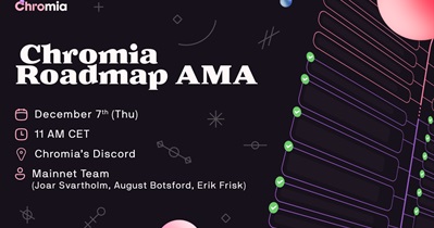 Chromia to Hold AMA on Discord on December 7th
