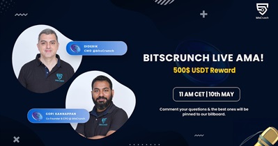 BitsCrunch Token to Hold AMA on X on May 10th