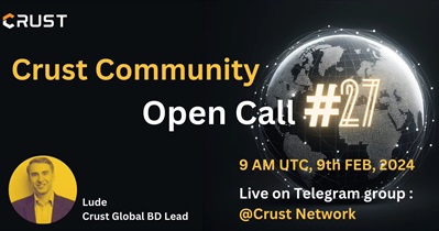 Crust Network to Host Community Call on February 9th