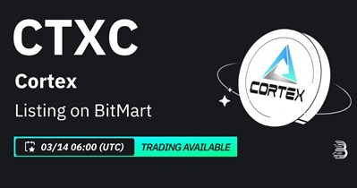 Cortex to Be Listed on BitMart on March 14th