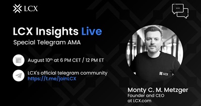 LCX to Host AMA on Telegram on August 10