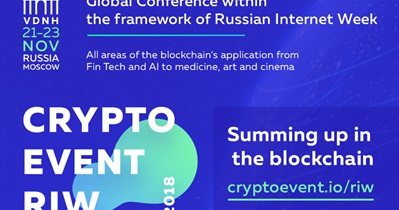 CryptoEvent RIW Global Conference in Moscow, Russia
