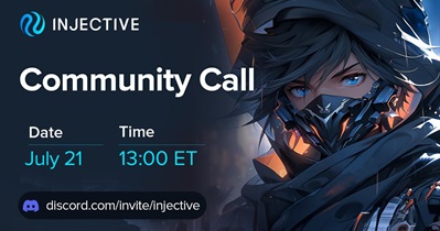 Injective Protocol to Host Community Call on Discord on July 21st