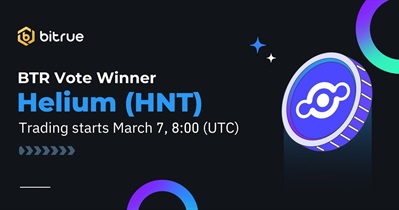 Helium to Be Listed on Bitrue on March 7th