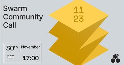 Swarm to Host Community Call on November 30th