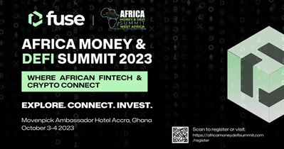 Fuse Network Token to Participate in Africa Money & DeFi Summit in Accra on October 3rd