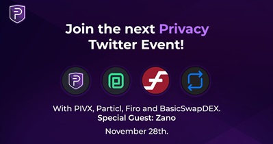 PIVX to Hold AMA on X on November 28th